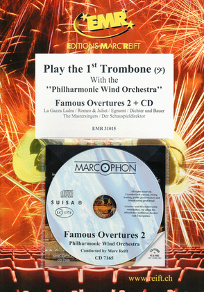 Book cover for Play The 1st Trombone With The Philharmonic Wind Orchestra