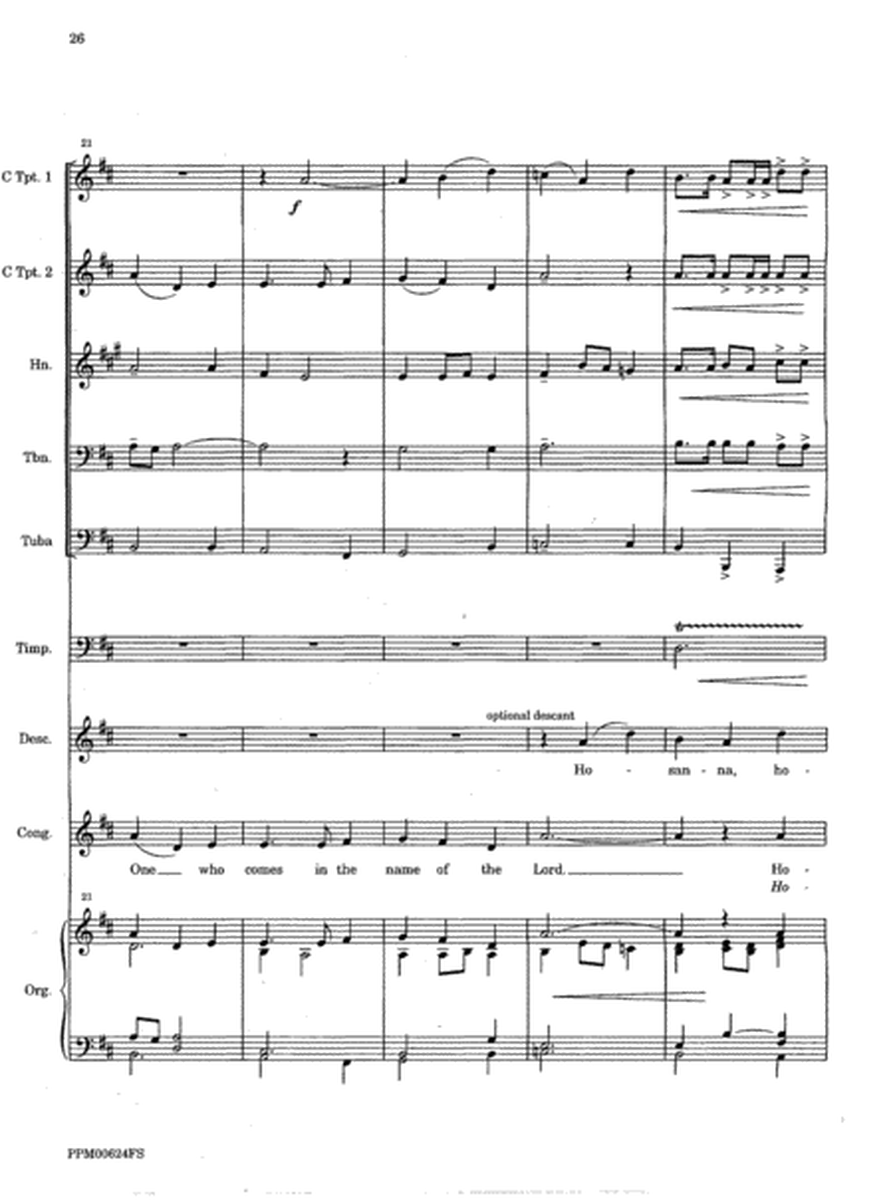 Festival Eucharist - Full Score by Craig Phillips 4-Part - Sheet Music