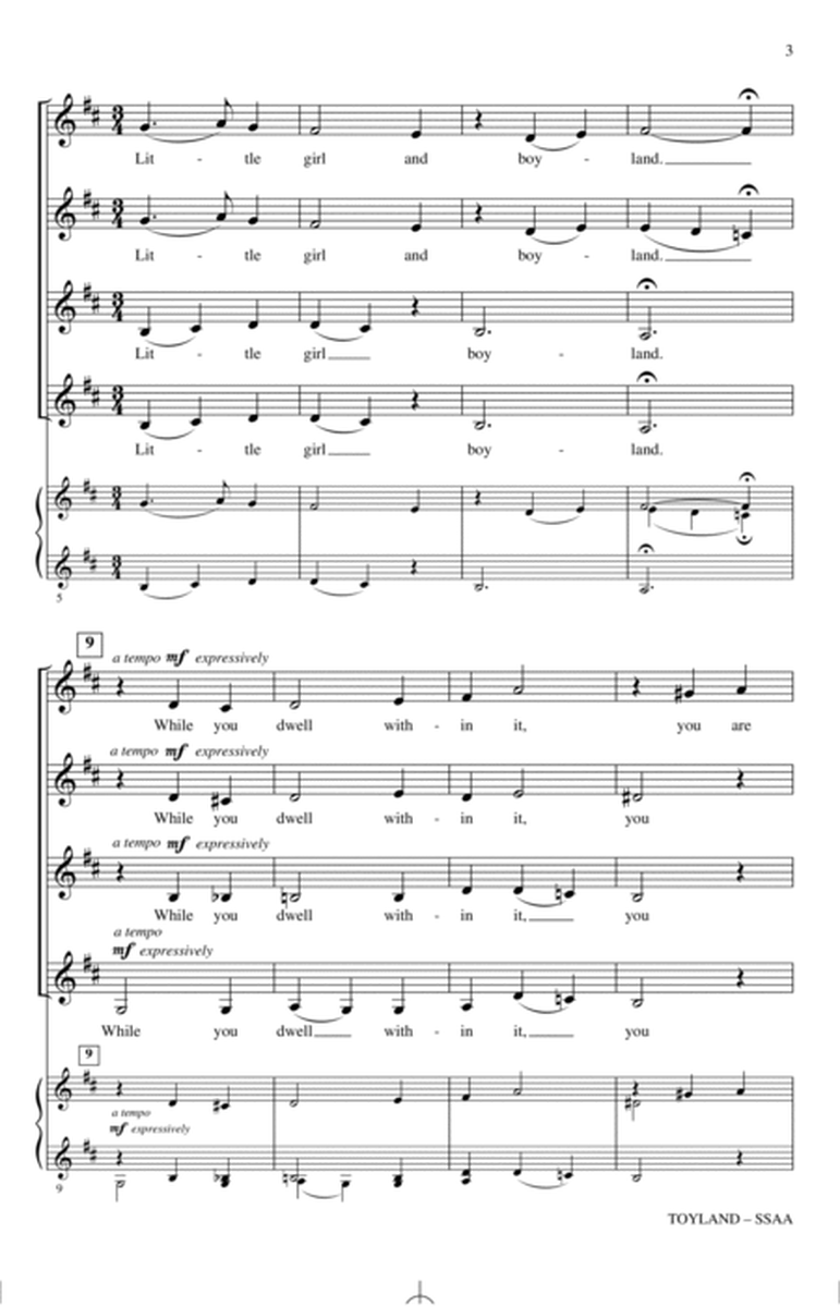 Toyland (from Babes In Toyland) (arr. Rosana Eckert)