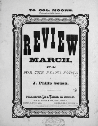 Book cover for Review March