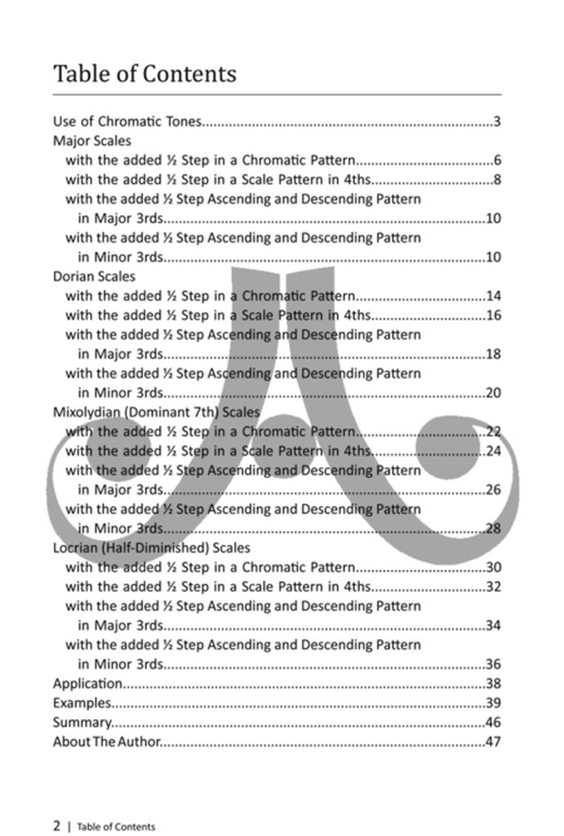 Bebop Scales: Jazz Scales And Patterns In All 12 Keys- Bass Clef