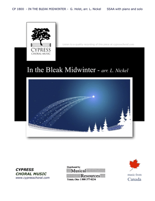 Book cover for In the Bleak Midwinter