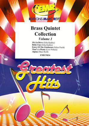 Book cover for Brass Quintet Collection Volume 1