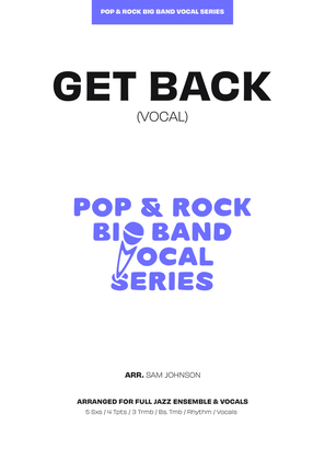 Book cover for Get Back