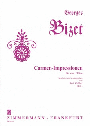 Book cover for Carmen Impressiones Heft 3