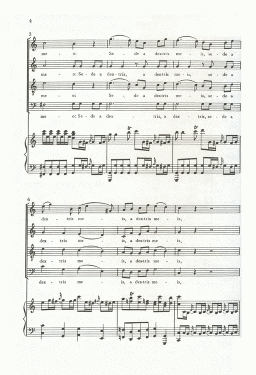 Vesperae de Dominica, K.321 (Choral Score)