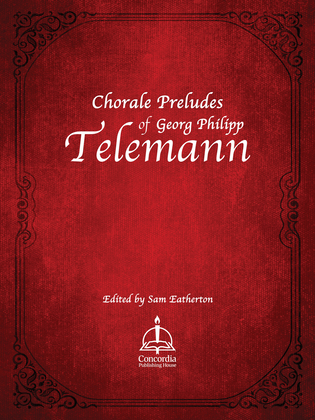 Book cover for Chorale Preludes of Georg Philipp Telemann