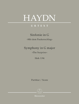 Symphony, No. 94 G major Hob. I:94 'The Surprise'