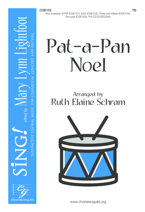 Book cover for Pat-a-Pan Noel (TB)