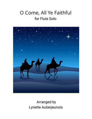 O Come, All Ye Faithful - Flute Solo