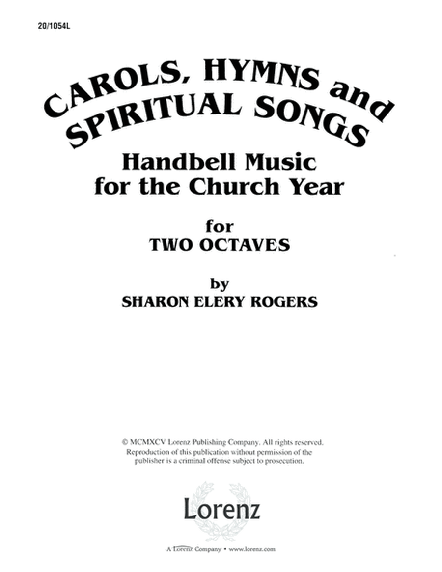 Carols, Hymns and Spiritual Songs