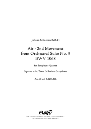 Book cover for Air - 2nd Movement from Orchestral Suite No. 3 BWV 1068