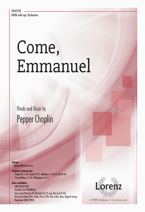 Book cover for Come, Emmanuel!