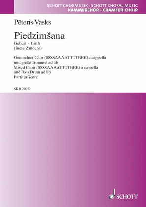 Book cover for Piedzimšana