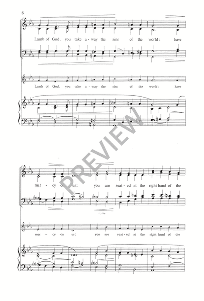 A New Mass for Congregations - SATB edition