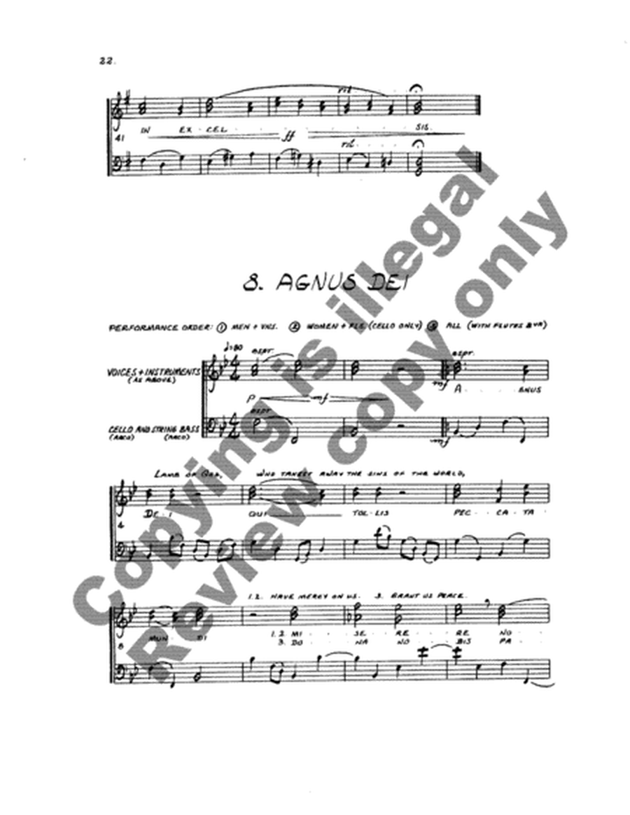 California Mission Music (Full/Choral Score) image number null