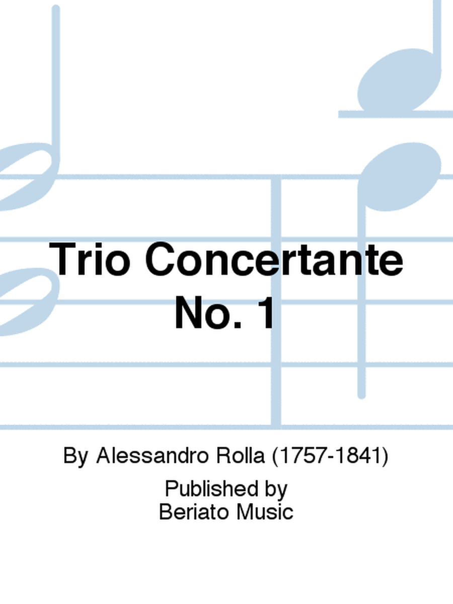 Trio Concertante No. 1