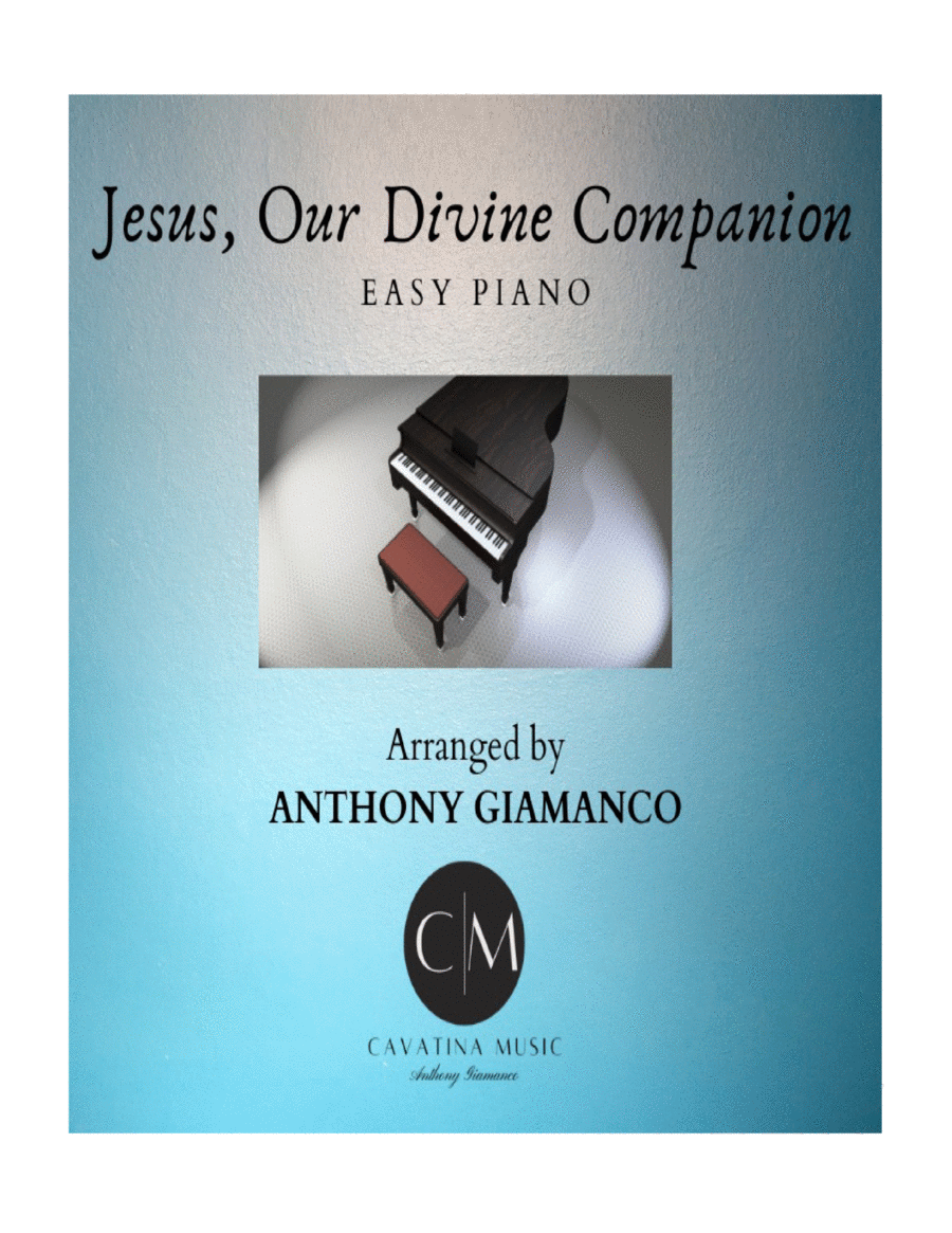 JESUS, OUR DIVINE COMPANION - easy piano image number null