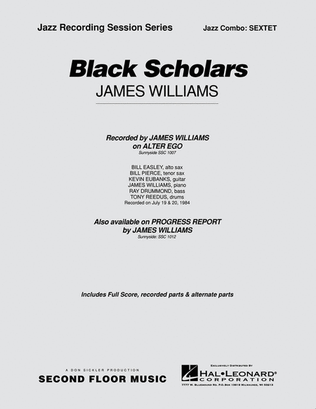Book cover for Black Scholars 3 Hns Pl Rhythm Sextet Sfm4-5