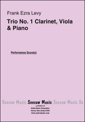 Book cover for Trio No. 1