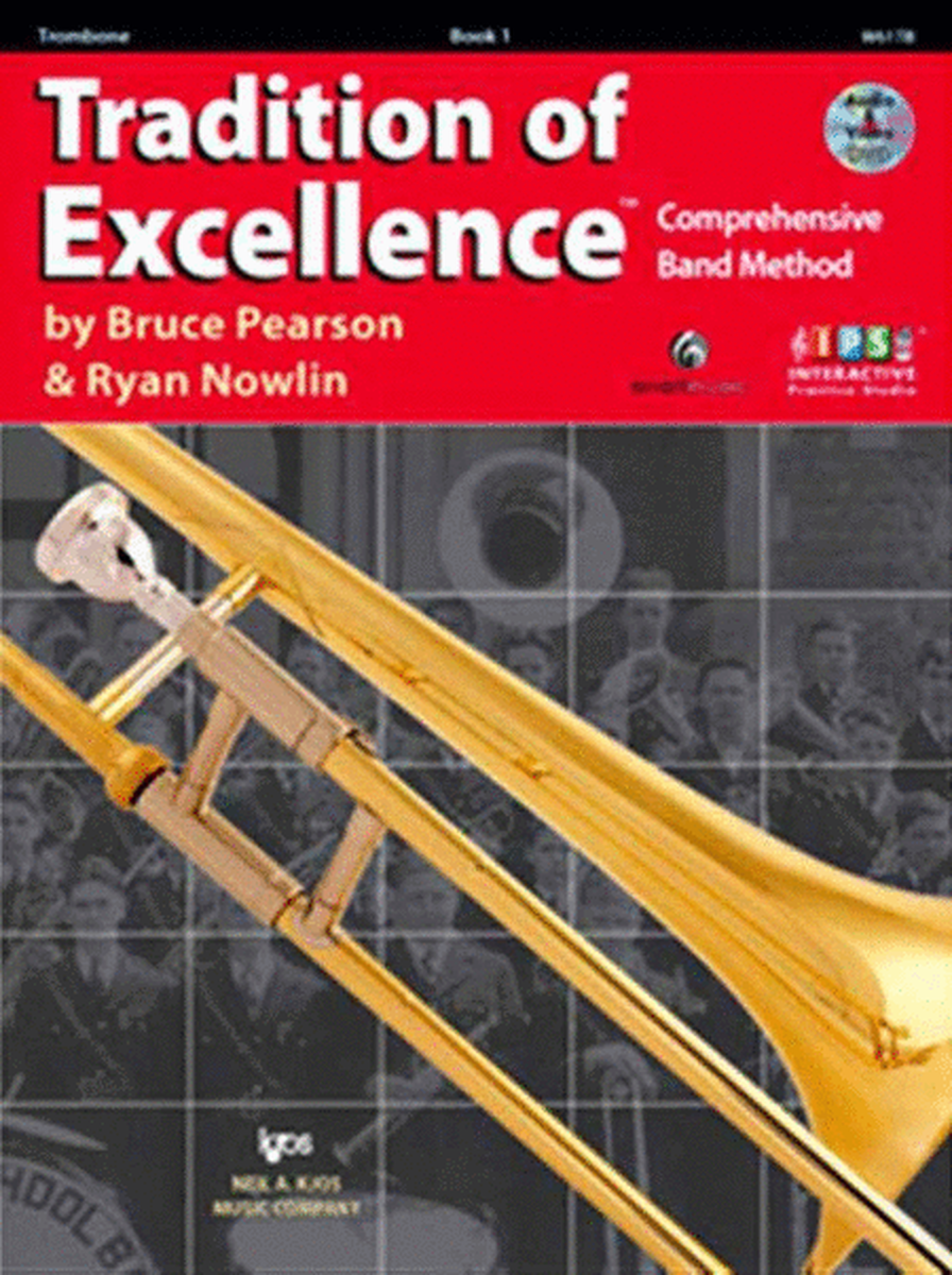 Tradition Of Excellence Book 1 Trombone Book/Dvd