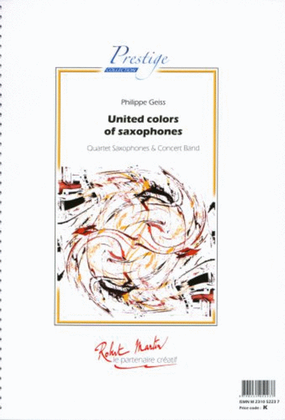 Book cover for United Colors (Quatuor de Saxophones solo )