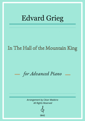 Book cover for In The Hall of the Mountain King by Grieg - Piano Reduction (Full Score)