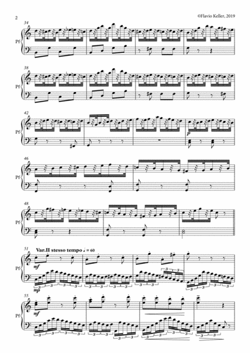 Beethoven - Variations on "Là ci darem la mano" for piano image number null