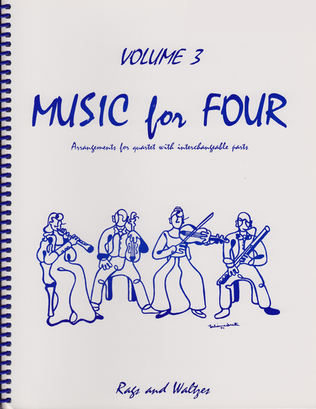Book cover for Music for Four, Volume 3, Part 3 - Viola