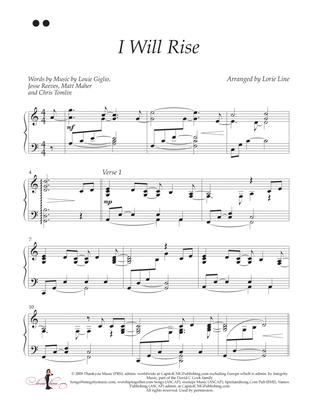 Book cover for I Will Rise