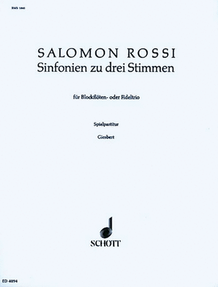 Book cover for Sinfonias