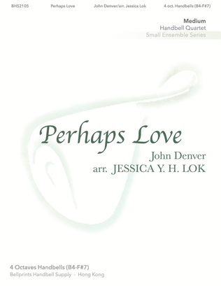 Book cover for Perhaps Love