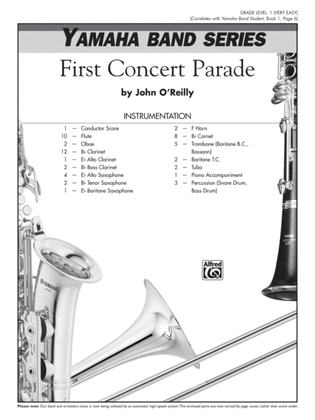 Book cover for First Concert Parade: Score