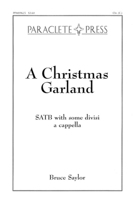Book cover for A Christmas Garland--SATB - Full Score