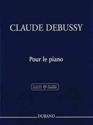 Book cover for Pour le piano