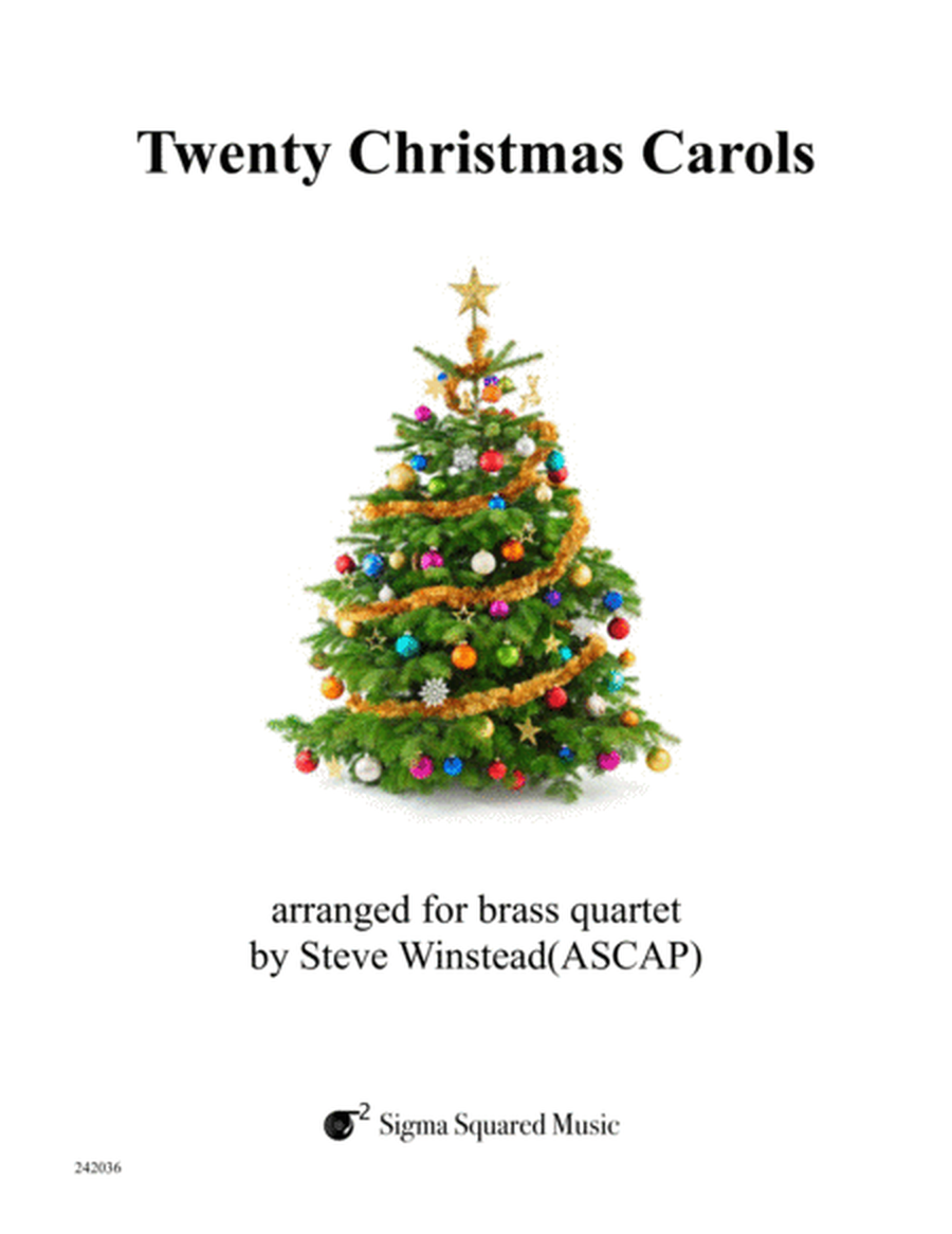 Twenty Christmas Carols for Brass Quartet image number null