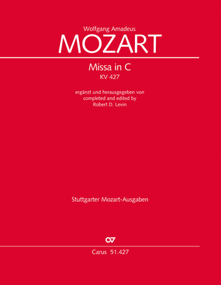 Book cover for Mass in C Minor, K. 139/47a "Waisenhaus"