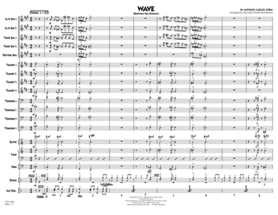 Wave (arr. Michael Philip Mossman) - Conductor Score (Full Score)