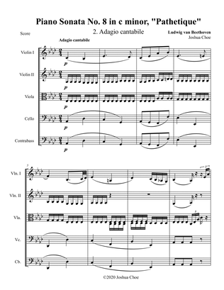 Book cover for Adagio Cantabile from Pathetique Sonata