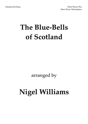 Book cover for The Blue-Bells of Scotland, for Clarinet and Piano