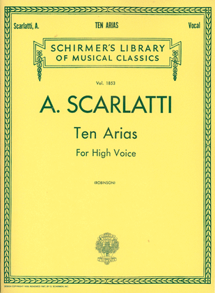 Book cover for 10 Arias