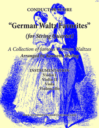 Book cover for German Waltz (Oktoberfest) Medley (for String Quartet)