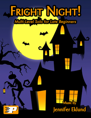 Book cover for Fright Night! (Easy Multi-Level Solo)
