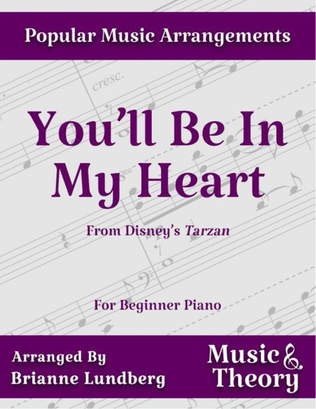 Book cover for You'll Be In My Heart