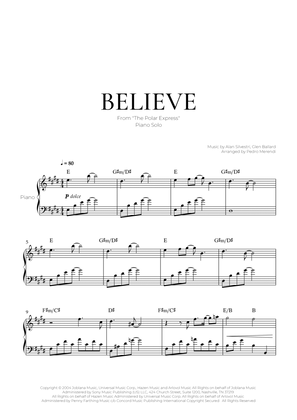 Book cover for Believe