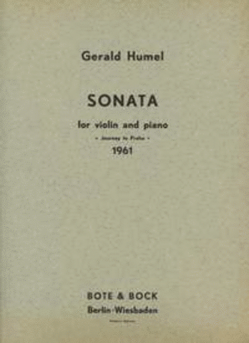 Sonata No. 1