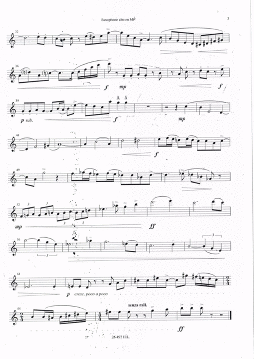 PETITE SUITE LATINE - Jérome NAULAIS (Sax Alto & Piano)