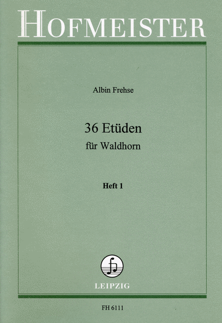 36 Etuden, Heft 1: 22 Vor- und Zwischenstudien zu den Kopprasch-Etuden