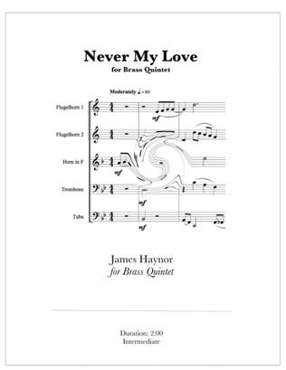 Book cover for Never My Love