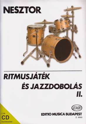 Book cover for Ritmusjáték es Jazzdobolas II